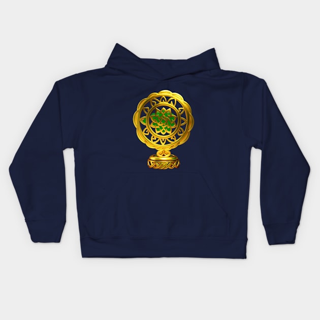 Uncover the Charm of Local Traditions on St. Patrick's Day. Kids Hoodie by benzshope